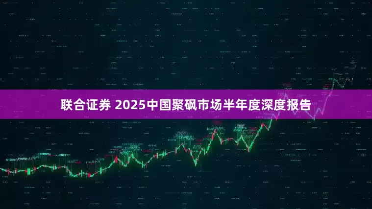 联合证券 2025中国聚砜市场半年度深度报告
