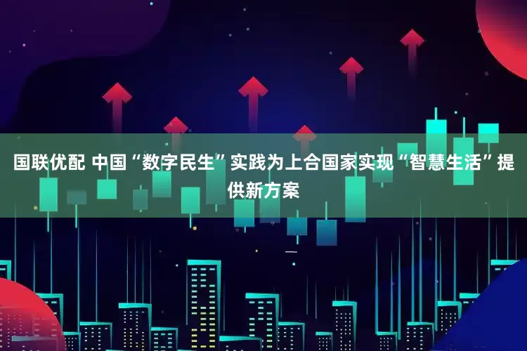 国联优配 中国“数字民生”实践为上合国家实现“智慧生活”提供新方案